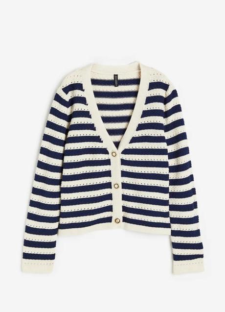 Chaqueta de rayas de H&M (35,99 euros)