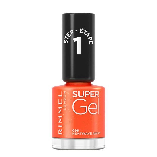 Esmalte de uñas en naranja de Rimmel London