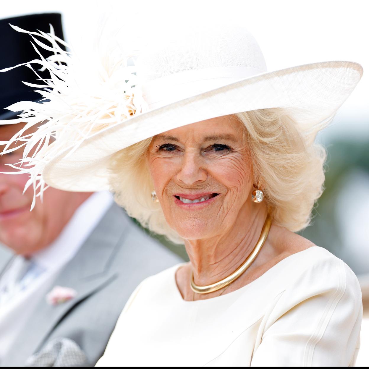 La reina Camilla es una entusiasta de las joyas. /getty images