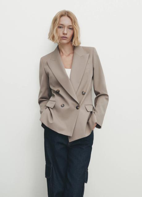 Americana cruzada de Massimo Dutti (149 euros)