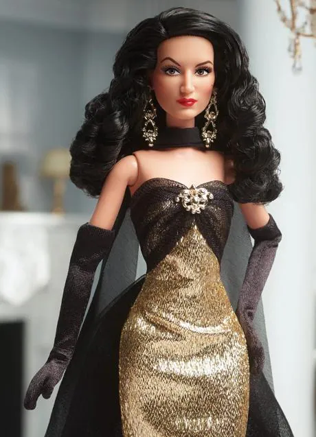La famosa casa de juguetes Mattel ha elaborado una muñeca que homenajea a la actriz mexicana: la Barbie María Félix (MATTEL)