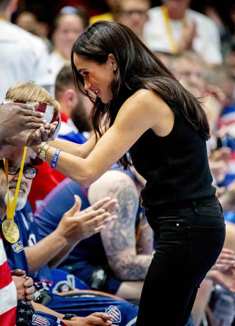 Meghan Markle en los Premios Invictus con brazos tonificados/GTRES