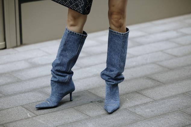 Botas en denim