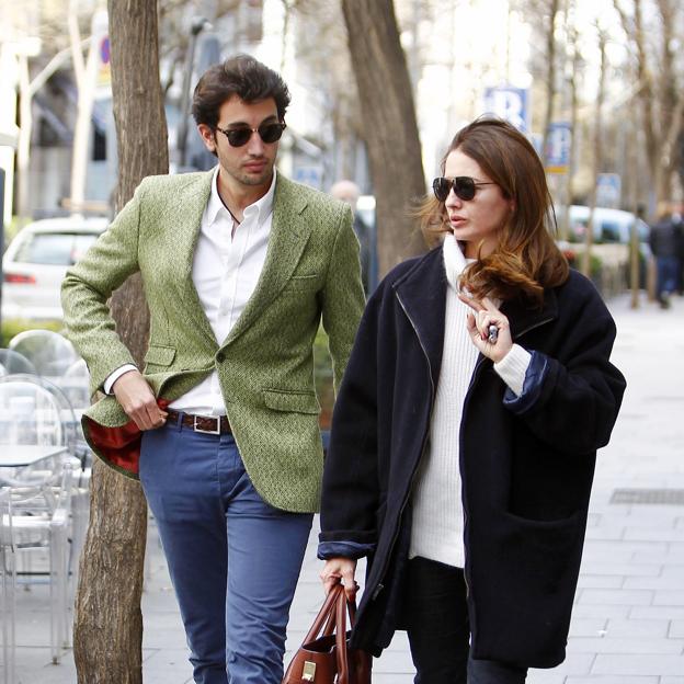 Daniel Martínez-Bordiú con su madre, Jose Toledo. /