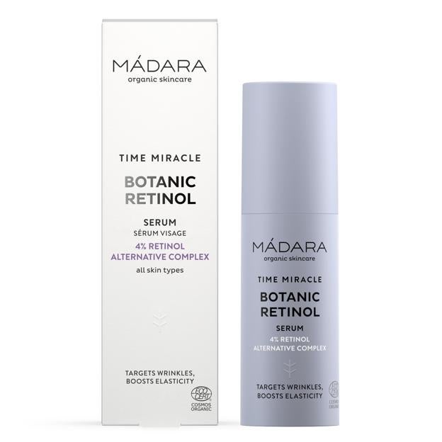 Sérum con retinol vegano de Mádara.