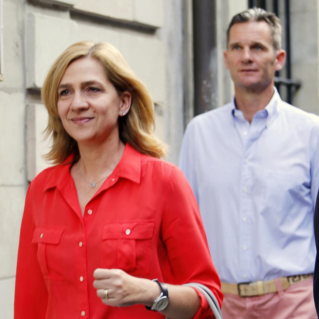 La infanta Cristina e Iñaki Urdangarin. /Getty images