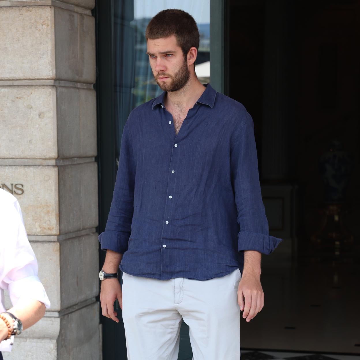 Una de las últimas imágenes de Juan Valentín Urdangarin, en el 18 cumpleaños de su hermana Irene en Ginebra. /GETTY IMAGES