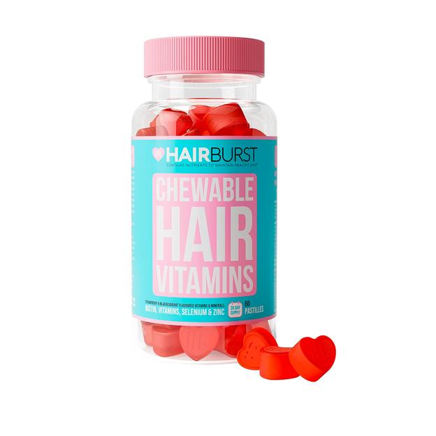 Gominolas para frenar la caída del pelo de Hairburst.