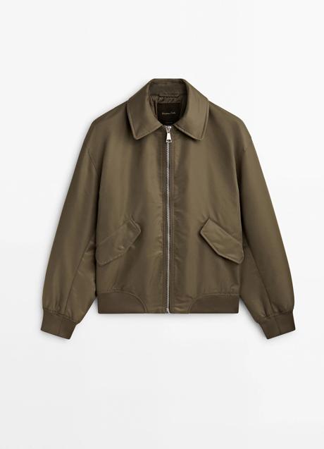 Chaqueta bomber de Massimo Dutti (99,95 euros)