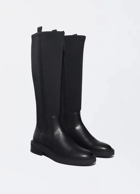 Botas altas de color negro de Parfois (59,99 euros)