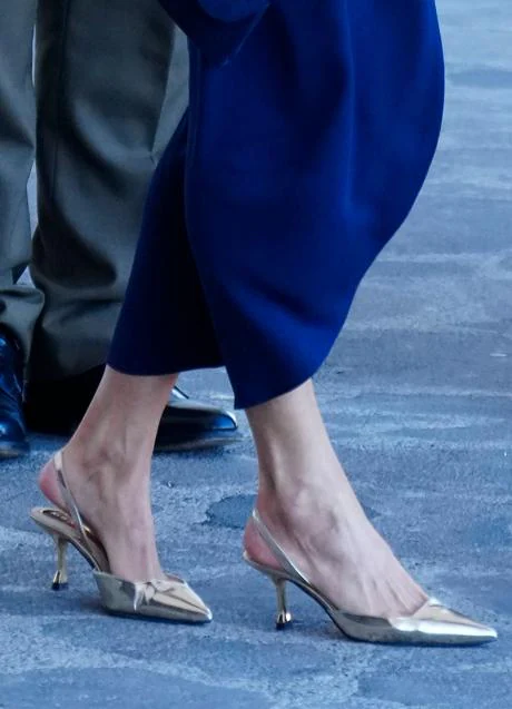 Los zapatos de la reina Letizia. / LIMITED PICTURES