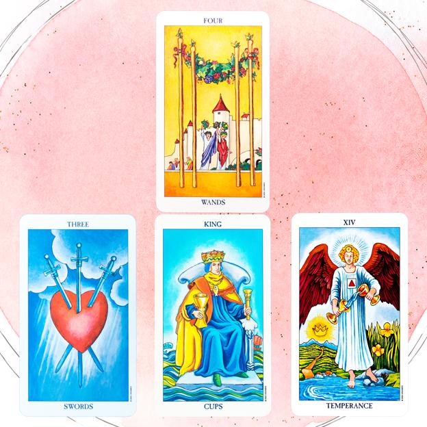 La regencia del Seis de Bastos: usa la energía de las cartas del Tarot para consolidar el amor y conseguir tus objetivos vitales