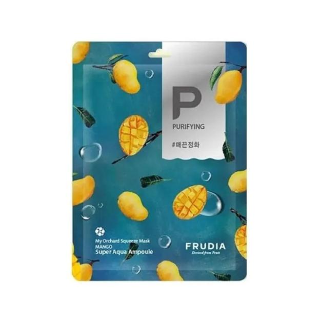 Frudia Mascarilla Facial Squeeze Purificante Mango.