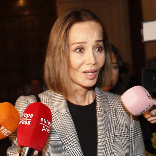 Isabel Preysler con su nuevo corte de pelo.