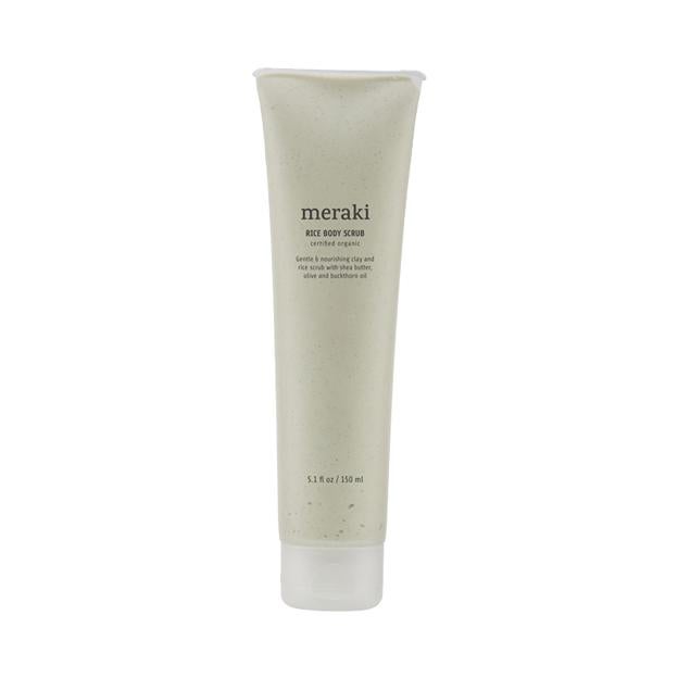 Exfoliante corporal de arroz de Meraki (23,90 euros).