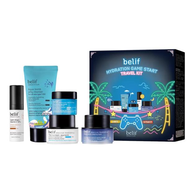 Hydration Game Start Travel Kit de Belif. Precio: 19,99 euros