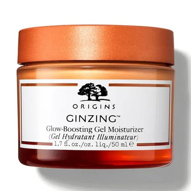 Ginzing Glow Boosting Gel Moisturizer de Origins.