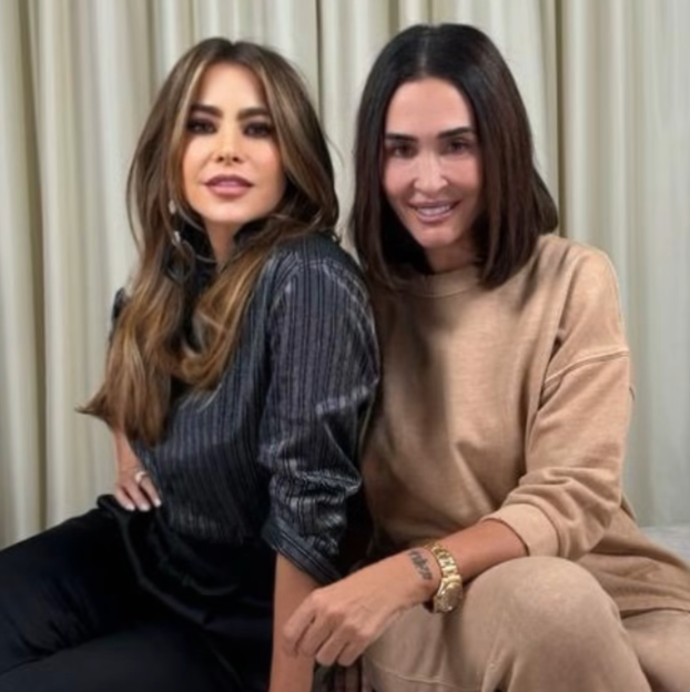 Sofia Vergara y Vicky Martin Berrocal juntas en Madrid.