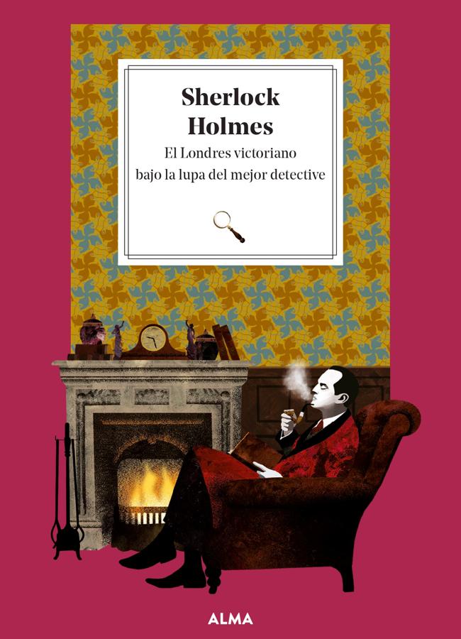 Portada del Petit Four que Alma Editorial ha dedicado a Sherlock Holmes y la época victoriana. /Alma Editorial