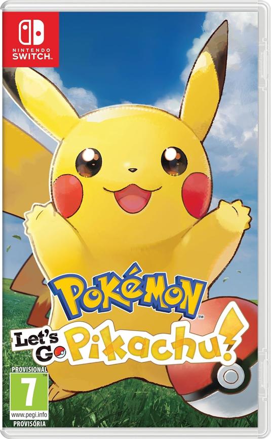 Videojuego Pokemon Let's go Pikachu, 48.99 euros en Amazon.