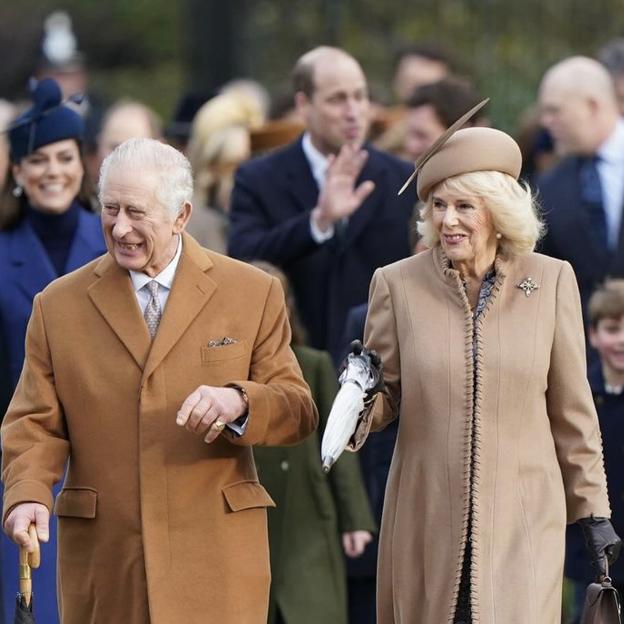 Carlos II la camilla Parker Bowles, en una foto reciente. 