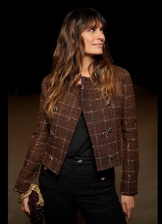 Effortless hair con flequillo / @carolinedemaigret