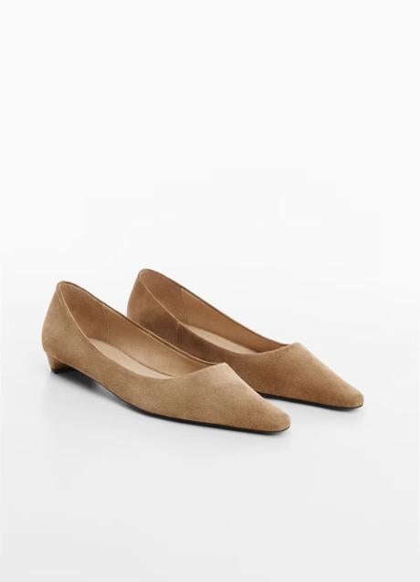 Zapatos de ante de Mango (69,99 euros)