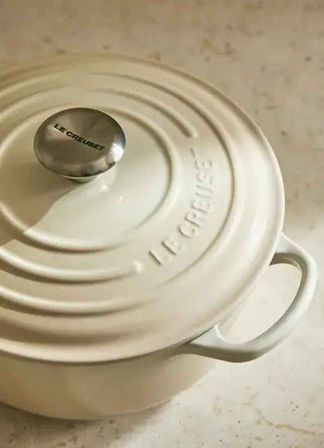 Las ollas de le Creuset de hierro fundido