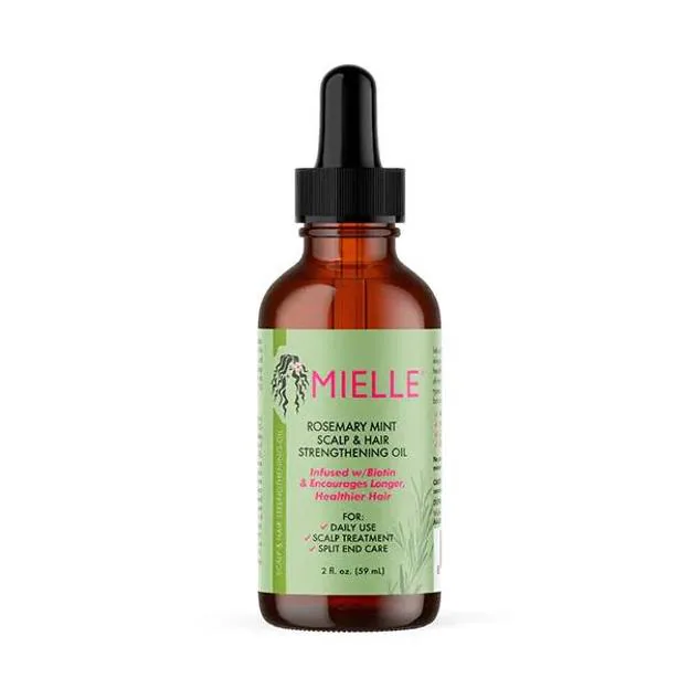 Rosemary Mint Scalp and Hair Oil de Mielle. Precio: 12,99 euros