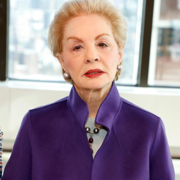 Carolina Herrera en la New York Fashion Week.