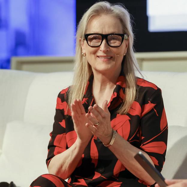 Meryl Streep, durante su visita a Oviedo en octubre pasado, con motivo de los Premios Princesa de Asturias. 