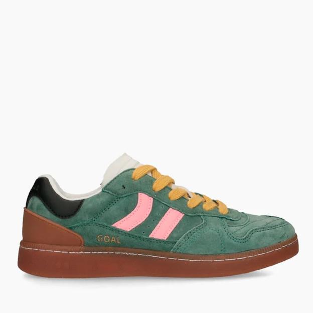 Zapatillas verdes de Coolways, 75 euros.