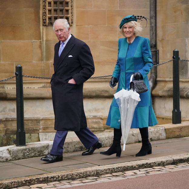 Carlos III de Inglaterra y la reina Camilla en una imagen reciente. 