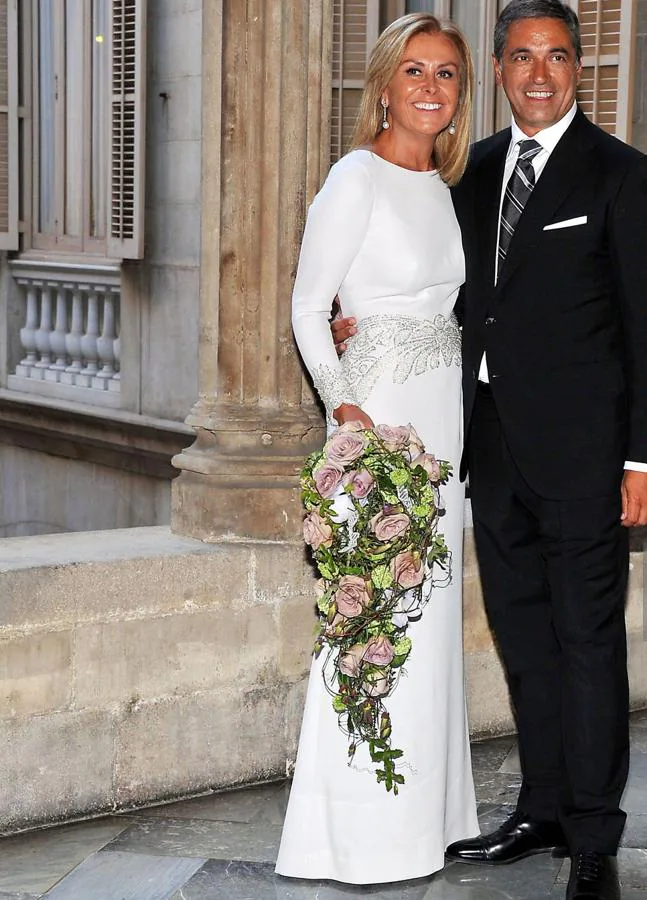 Vestido de novia para fashion señora de 60 años