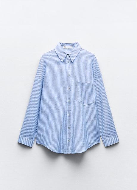 Camisa de rayas de Zara (25,99 euros)