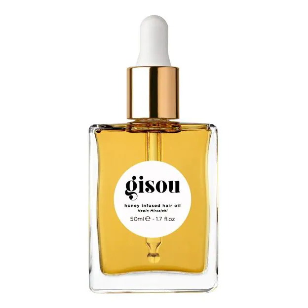 Gisou hair oil.