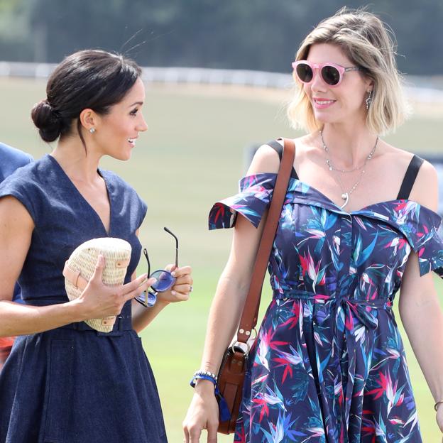 Delfina Blaquier junto a su amiga del alma Meghan Markle. 