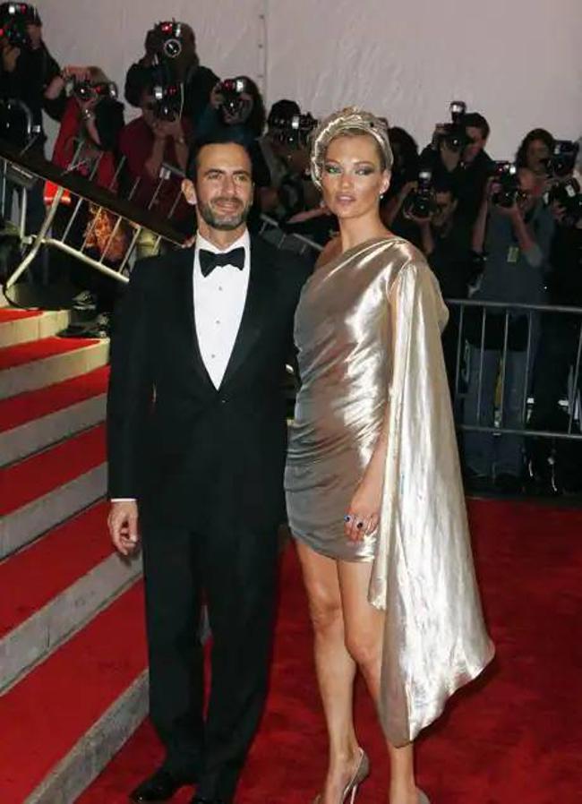 Kate Moss y Marc Jacobs en la Met Gala 2009/ GTRES