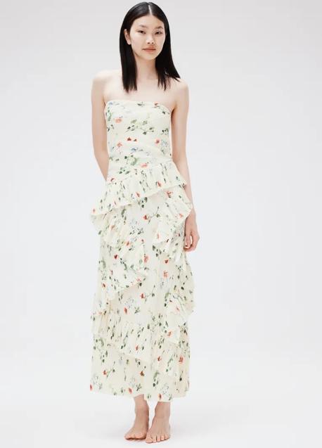 Vestido estampado de H&M (44,99 euros)