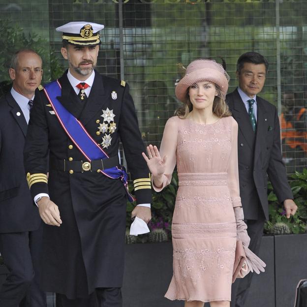 Los reyes Felipe y Letizia, en la boda de Kate Middleton y el príncipe Guillermo hace 13 años. 