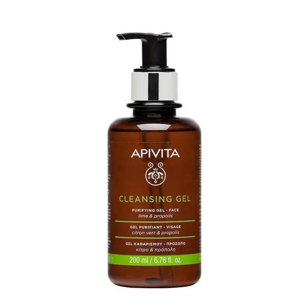 Cleansing Gel Lime & Propolis de Apivita. Precio: 13,50 euros