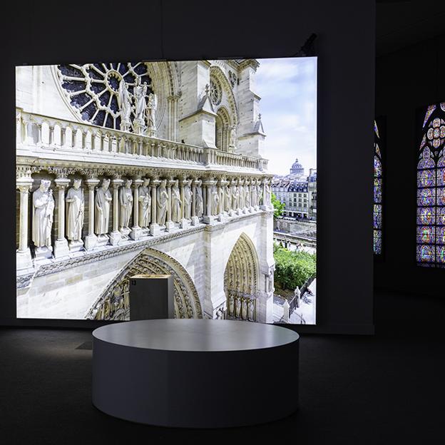 Exposición Notre-Dame de París, la exposición aumentada