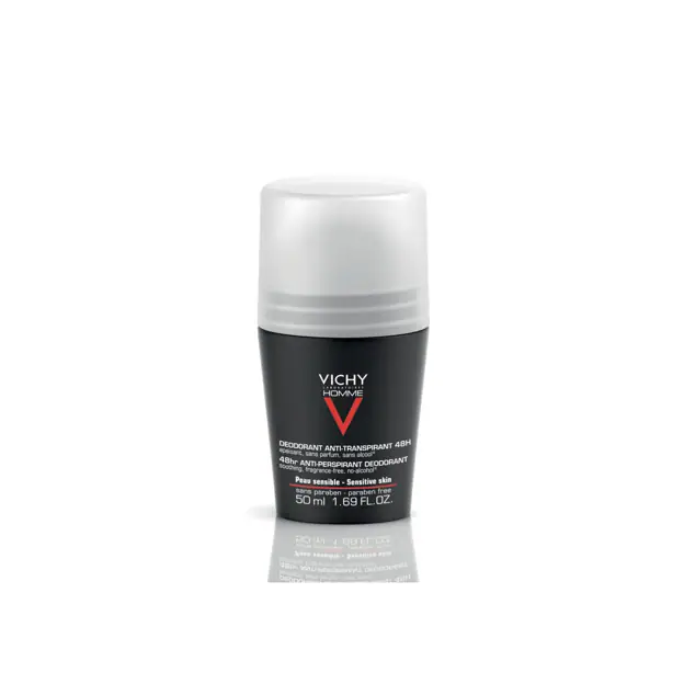 Desodorante Antitranspirante de Vichy Homme.