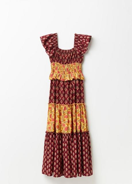 Vestido estampado de Sfera (35,99 euros)