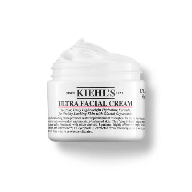 Crema facial hidratante Ultra Facial de Kiehl's.