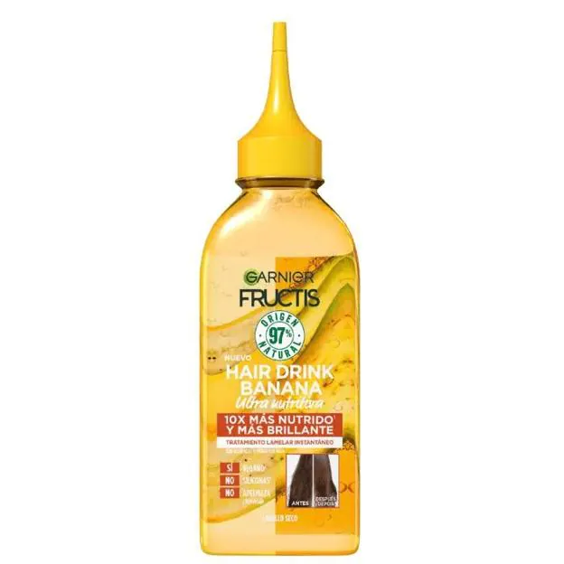 Sérum capilar Garnier Fructis Hair Food Banana.