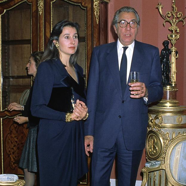 Carmen Martínez-Bordiú y Jean-Marie Rossi.