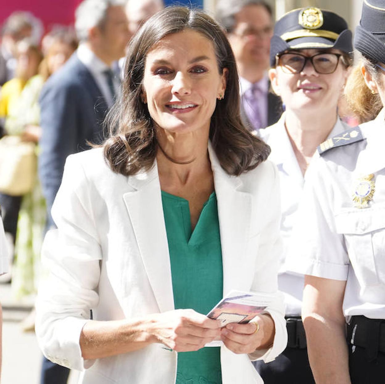 La reina Letizia en la Feria del Libro de Madrid./limited pictures