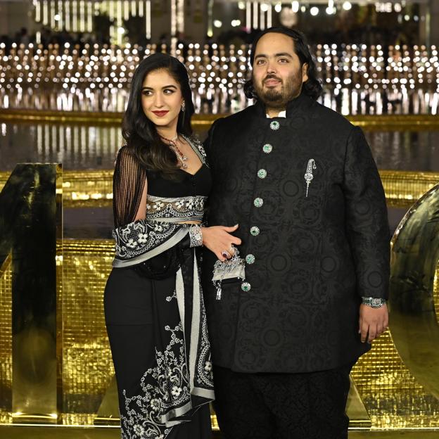 Los novios Anant Ambani y Radhika Merchant se casarán el 12 de julio. 