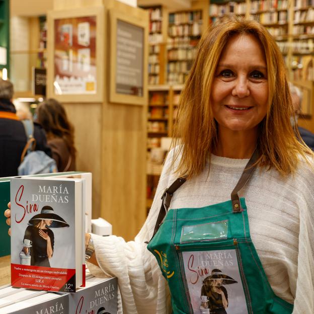 María Dueñas la escritora superventas de 'El tiempo entre costuras'. 